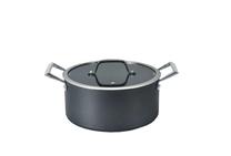 Katls Domoletti BLACK MODERN, Ø24 cm, 4.5 l, melna krās.