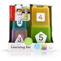 Обучающая игрушка, чашки с шариком B-kids, многоцветный, 6 шт.