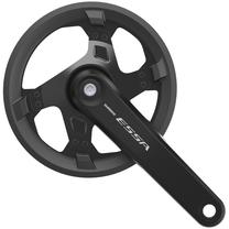 Dantratis, priekinė Shimano Essa FC-U2000-1, aliuminis/plienas, juoda sp.