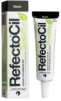 Antakių ir blakstienų dažai RefectoCil Sensitive, 15 ml, juoda sp. black