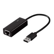 Adapteris Hama 49244-V2 USB 2.0, RJ-45, juoda sp.