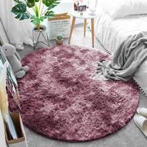Ковер Strado Shaggy Ombre, красный цв., 100 см x 100 см