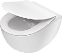 Туалет, подвесной Deante Peonia, с крышкой, 510 мм x 360 мм