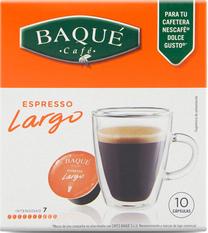 Kavos kapsulės Cafe Baque, 0.07 kg, 10 vnt.