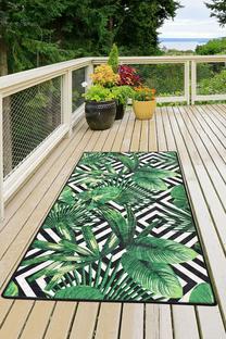 Kiliminis takas Conceptum Hypnose Tropic, įvairių spalvų, 300 cm x 100 cm