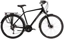 Velosipēds tūristu Kross, 28 ", 19" rāmis, melna krās./pelēka krās.