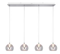 Valgusti lagi Trio, LED, 4 x 8 W, kroom v. / läbipaistev v.