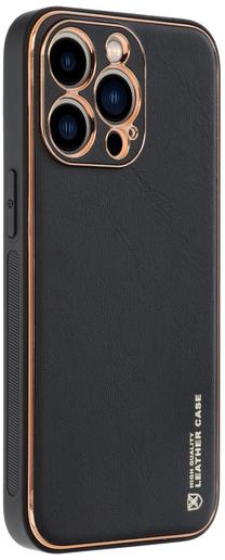 Чехол для телефона Forcell Leather for Apple iPhone 13 Pro, черный цв., Apple