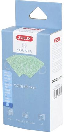 Аксессуары для фильтров Zolux Phosphate Corner 160, зеленый цв.