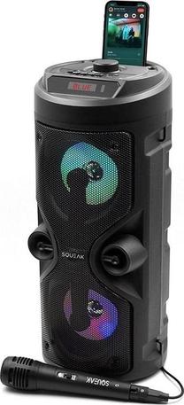 Belaidė kolonėlė Squeak Harmony SQ1004, juoda sp., 40 W
