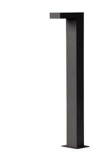 Brīvi stāvošs āra gaismeklis Lucide Texas 28851/60/30, 7W, LED, IP54, melna krās., 9.6 cm x 60 cm