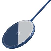 Belaidis įkroviklis Baseus WXJK-H03, Qi Wireless, mėlyna sp., 15 W