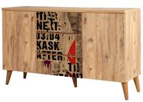 Spintelė Kalune Design Pars 766, pušies sp, 45 cm x 148 cm x 88 cm