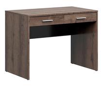 Rakstāmgalds ar atvilktnēm Nepo Plus, 100 cm x 59 cm, 76 cm, tumši brūna krās.