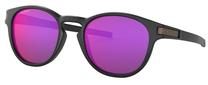 Спортивные солнцезащитные очки Oakley Latch Urban Collection OO9265 926549, 53 мм, черный цв./розовый цв.