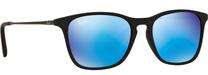 Sporta saulesbrilles Ray-Ban Chris Junior RJ9061S 700555, 49 mm, zila krās./melna krās.