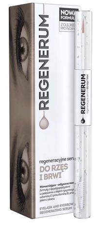 Antakių ir blakstienų serumas Regenerum Eyelash And Eyebrow Serum, 11 ml, skaidri sp.