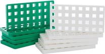 Konstruktors Plus Plus Big Base 3293, 10 gab., balta krās./zaļa krās.