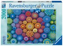 Dėlionė Ravensburger Mandala 171347, 75 cm x 98 cm, 2000 vnt., įvairių spalvų