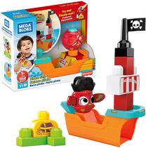 Konstruktorius Mattel Mega Bloks First Builder Pirate Ship GRV34, 11 vnt.