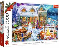 Puzle Trefl Winter Time, 68 cm x 48 cm, 1000 gab.