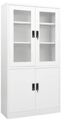 Biuro spinta VLX 335946, balta sp., 180 cm x 90 cm x 40 cm