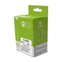 Tintes printera kasetne TFO H-27RH, melna krās., 18 ml