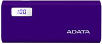 Lādētājs-akumulators (Power bank) Adata P12500D, 12500 mAh, violeta krās.