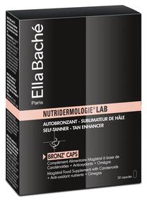 Maisto papildas Ella Bache Nutridermologie Lab Bronz Caps, 30 g
