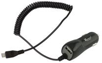Automobilinis įkroviklis Reverse, Micro USB/USB, juoda sp.