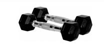 Svarmenų rinkinys LiveUp Sports LS2021, 2 x 2 kg