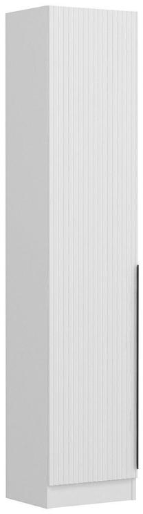 Prieškambario spinta Kalune Design Noah 8252, balta sp., 35 cm x 45 cm x 210 cm