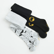 Zeķubikses, klasisks, zēniem Cool Club Batman LHB2711243-00, melns krās./gaiši pelēka krās., 92/98 cm, 2 gab.