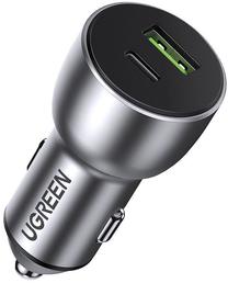 Auto telefona lādētājs Ugreen CD213, USB/USB-C