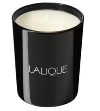 Svece, aromātiskā Lalique Santal goa-inde, 80 - 100 h, 600 g, melna krās.