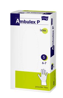 Pirštinės Matopat Ambulex Latex, be talko, S, 100 vnt.