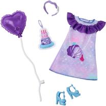 Одежда для кукол Mattel Barbie My First Birthday Party, фиолетовый цв.