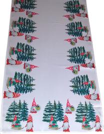 Kalėdinis stalo takelis stačiakampė OS-298-A, balta sp./raudona sp./žalia sp., 40 x 140 cm