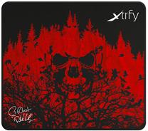 Pelės kilimėlis Xtrfy, 40 cm x 46 cm x 0.4 cm, balta sp./juoda sp./raudona sp.