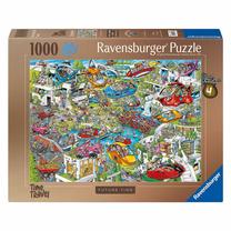 Puzle Ravensburger Rays Comic Future Time, 50 cm x 70 cm, 1000 gab., daudzkrāsaina