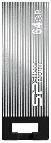 USB atmintinė Silicon Power Touch 835, pilka sp., 64 GB