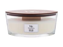 Žvakė, aromatinė WoodWick White Teak, 40 h, 453.6 g, balta sp.
