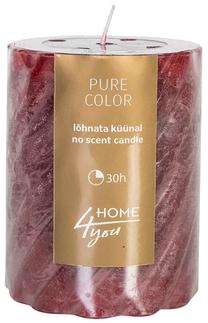 Свеча Home4you, 30 час, красный цв.