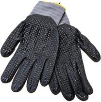 Darba cimdi pret sagriešanu izturīgi Active Gear F3140, pieaugušajiem, melna krās./pelēka krās., 9
