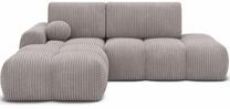 Kampinė sofa Vittario, ruda sp., 170 x 227 cm x 95 cm