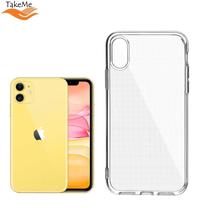 Чехол для телефона TakeMe, прозрачный цв., Apple