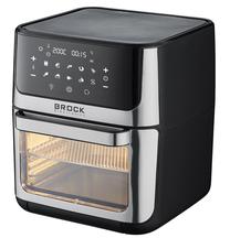 Karšto oro gruzdintuvė Brock DA 1000 BK, sidabro sp./juoda sp., 1800 W, 12 l