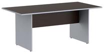 Konferenču galds Skyland Imago PRG 2, 90 cm x 90 cm, 75.5 cm, brūna krās.