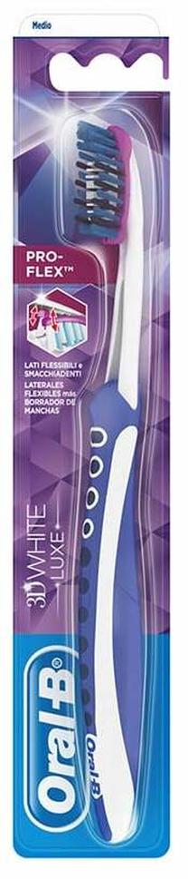 Dantų šepetėlis Oral-B 3D White Luxe Pro-Flex, mėlyna sp./balta sp.