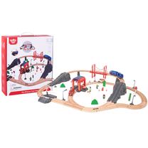 Traukinių bėgiai ir priedai Tooky Toy, įvairių spalvų
